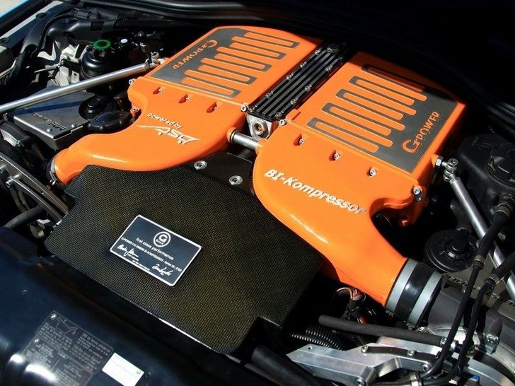 BMW M5 Hurricane G Power — силовой агрегат BMW M5 Hurricane G Power — силовой агрегат