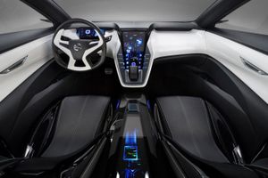 Nissan Friend-ME Concept — центральная консоль Nissan Friend-ME Concept — центральная консоль