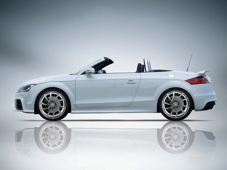 Тюнинг Audi TT-RS (кабриолет) — вид сбоку Тюнинг Audi TT-RS (кабриолет) — вид сбоку