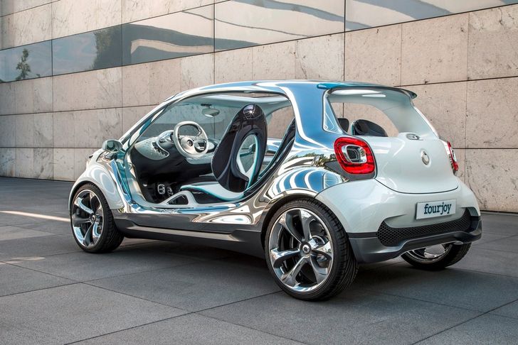 Smart FourJoy concept -вид сзади Smart FourJoy concept -вид сзади