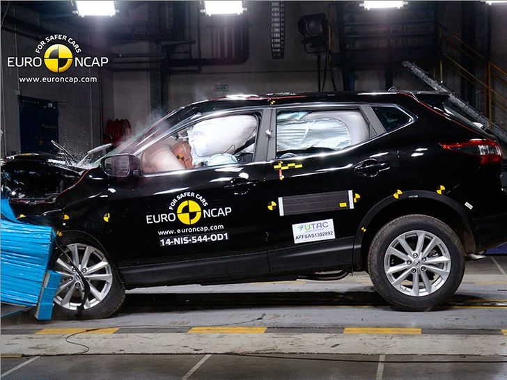 Краш-тест Nissan Qashqai Краш-тест Nissan Qashqai