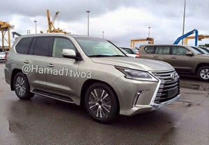 Обновленный Lexus LX 570 рассекретили в Сети Обновленный Lexus LX 570 рассекретили в Сети