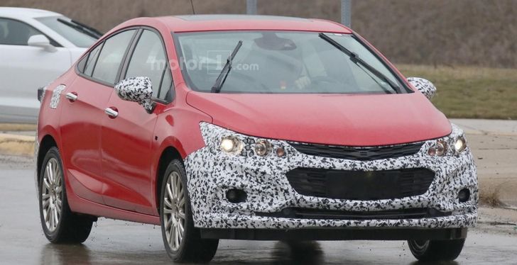 Появились новые фото с тестов гибридного седана Chevrolet Cruze 2017 Появились новые фото с тестов гибридного седана Chevrolet Cruze 2017