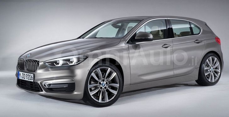 В Сети появился первый рендер хэтчбека BMW 1-Series нового поколения В Сети появился первый рендер хэтчбека BMW 1-Series нового поколения