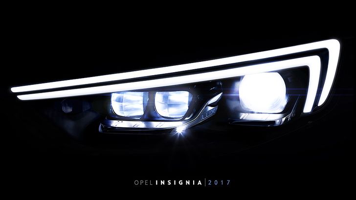 Opel показал фару новой Insignia Opel показал фару новой Insignia