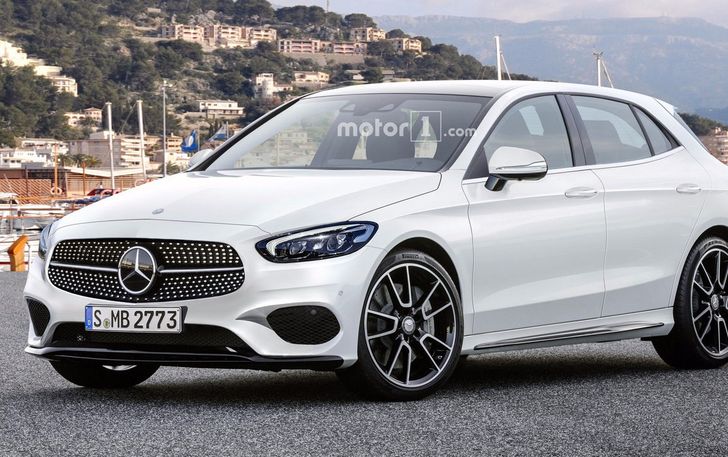Рендер обновленного Mercedes-Benz A-Class Рендер обновленного Mercedes-Benz A-Class