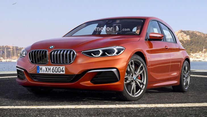 Опубликован рендер BMW 1-series Опубликован рендер BMW 1-series