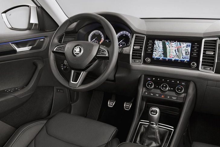 Салон Skoda Kodiaq Салон Skoda Kodiaq