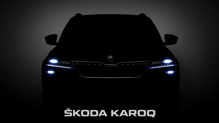 Skoda Karoq. Тизер — Skoda
