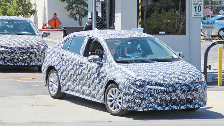 Toyota уже готовит к запуску новый седан Toyota Corolla Toyota уже готовит к запуску новый седан Toyota Corolla