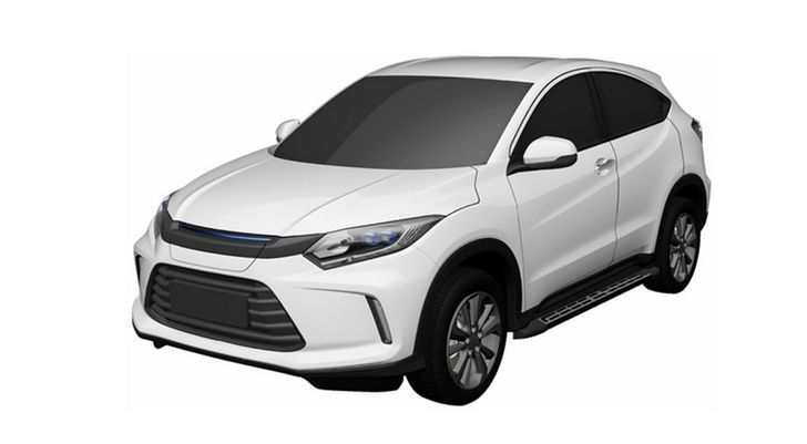 Honda запатентовала внешность нового кроссовера на базе Honda HR-V Honda запатентовала внешность нового кроссовера на базе Honda HR-V