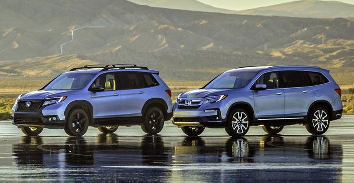 Honda Passport и Honda Pilot Honda Passport и Honda Pilot