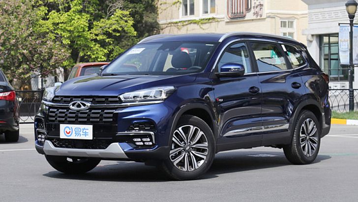 В продаже появился обновленный кроссовер Chery Tiggo 8