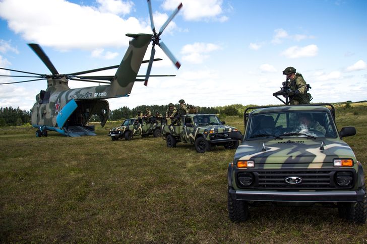 Пикапы Lada 4×4 начали использовать в ВДВ