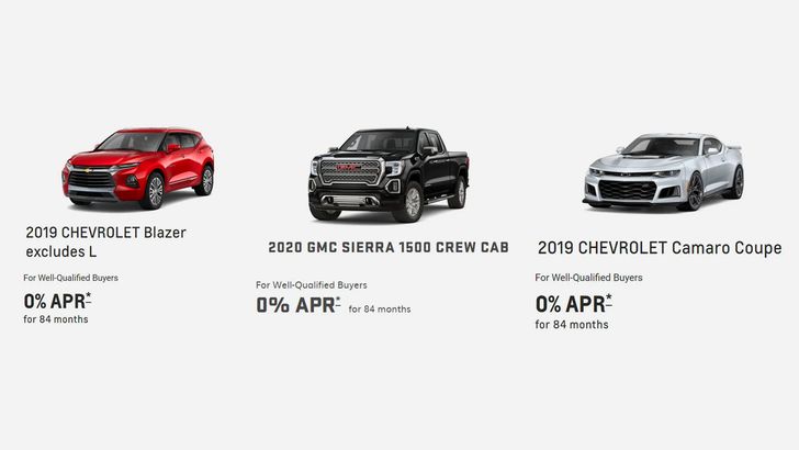 Беспроцентные кредиты от GM Беспроцентные кредиты от GM