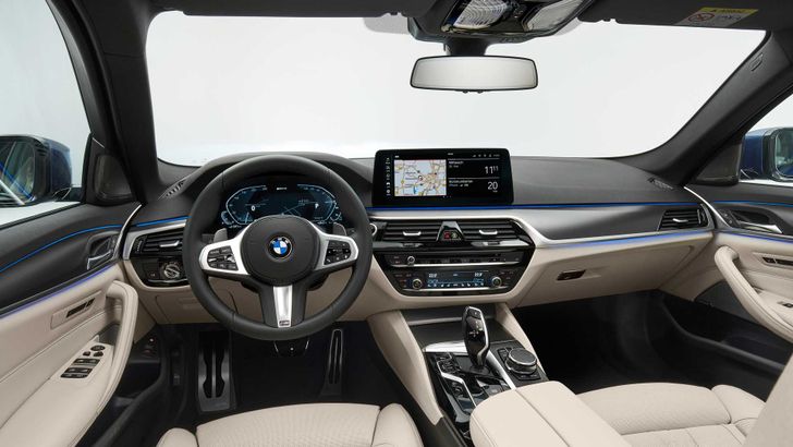 Интерьер BMW 5-Series Интерьер BMW 5-Series
