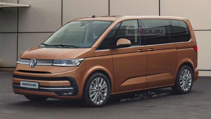 Появились первые изображения нового Volkswagen Multivan Появились первые изображения нового Volkswagen Multivan