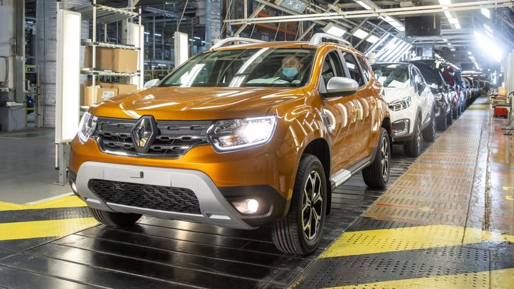 Производство Renault Duster