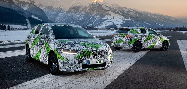Skoda опубликовала первые фотографии хэтчбека Fabia нового поколения Skoda опубликовала первые фотографии хэтчбека Fabia нового поколения