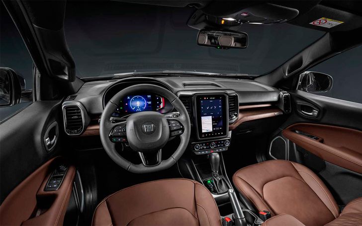 Интерьер Fiat Toro Интерьер Fiat Toro