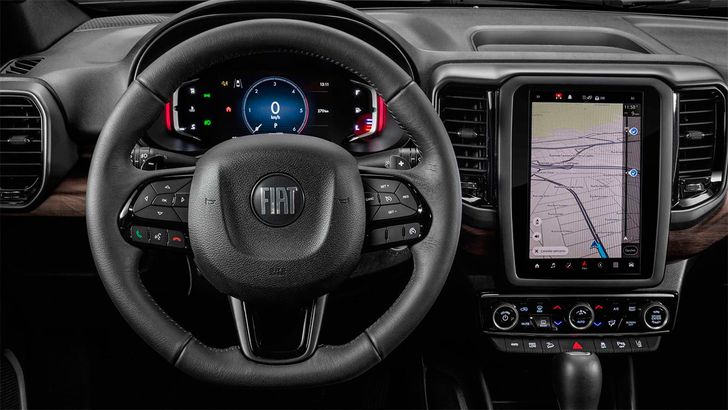 Интерьер Fiat Toro Интерьер Fiat Toro