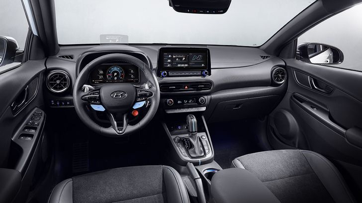 Интерьер Hyundai Kona N Интерьер Hyundai Kona N