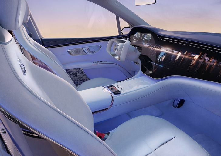 Салон Mercedes-Maybach EQS Concept Салон Mercedes-Maybach EQS Concept