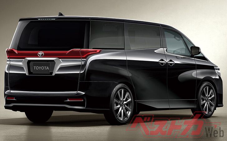 Рендер нового Toyota Alphard Рендер нового Toyota Alphard