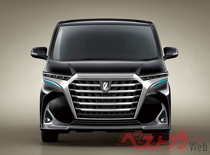Рендер нового Toyota Alphard Рендер нового Toyota Alphard