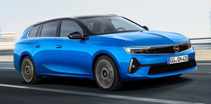 Компания Opel представила новый универсал Astra Sports Tourer 2022 года Компания Opel представила новый универсал Astra Sports Tourer 2022 года