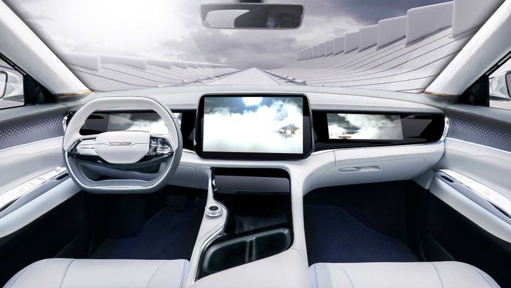 Интерьер Chrysler Airflow Интерьер Chrysler Airflow