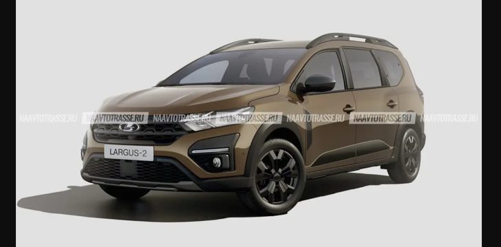 Рендер нового LADA Largus Рендер нового LADA Largus