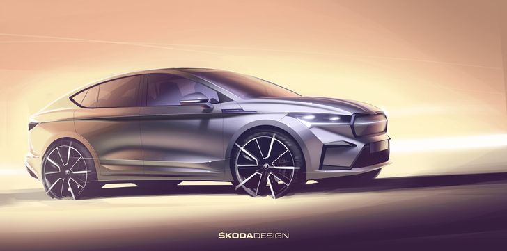 Компания Skoda показала первые изображения электрического купе-кроссовера Enyaq Coupe iV Компания Skoda показала первые изображения электрического купе-кроссовера Enyaq Coupe iV