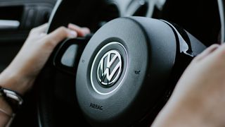 Руль с логотипом Volkswagen