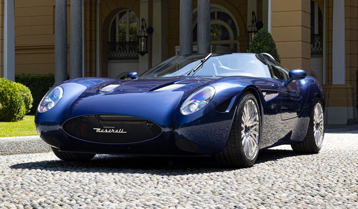 Ателье Zagato представило открытое купе Mostro Barchetta с мотором Maserati Ателье Zagato представило открытое купе Mostro Barchetta с мотором Maserati