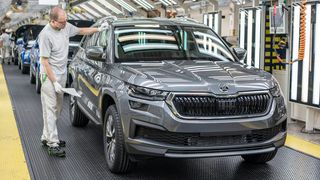 Производство Skoda Kodiaq в Квасинах