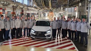 Первая LADA Vesta NG в Тольятти