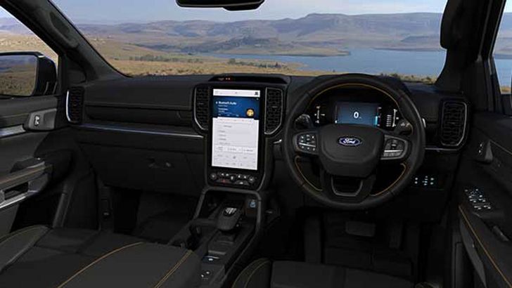 Интерьер Ford Everest Wildtrak Интерьер Ford Everest Wildtrak