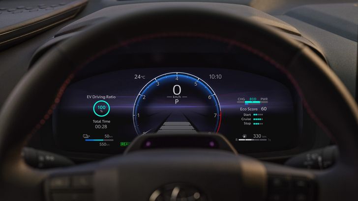 Интерьер Toyota C-HR Интерьер Toyota C-HR