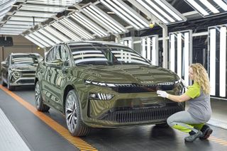 Производство Skoda Enyaq и Enyaq Coupe