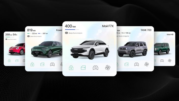 Мобильное приложение GWM Мобильное приложение GWM