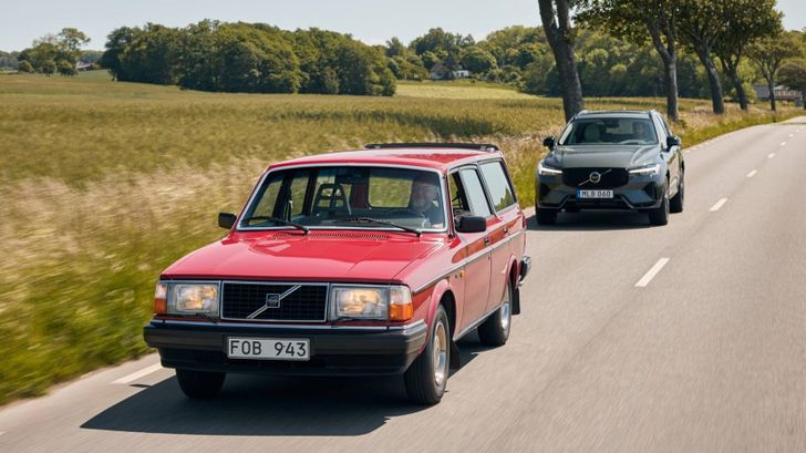 Volvo 240 и Volvo XC60 Volvo 240 и Volvo XC60