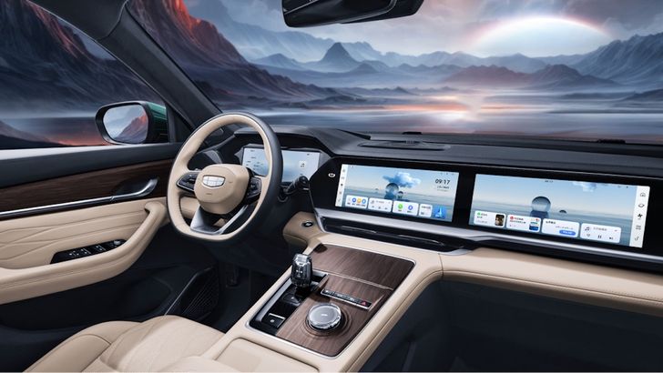 Интерьер Geely Monjaro Интерьер Geely Monjaro