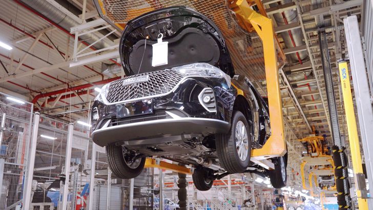 Производство Haval M6 Производство Haval M6