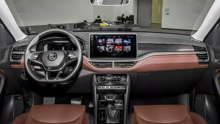 Интерьер Skoda Kodiaq для Китая Интерьер Skoda Kodiaq для Китая