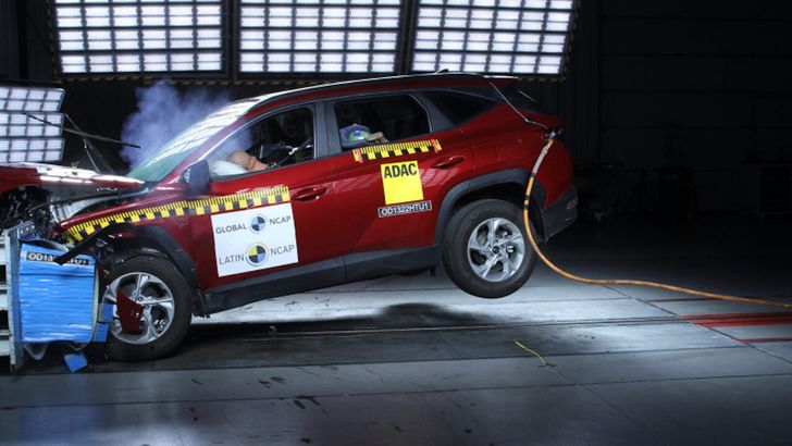 Hyundai Tucson в краш-тесте Latin NCAP Hyundai Tucson в краш-тесте Latin NCAP