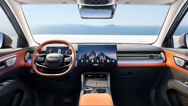 Интерьер Chery Tiggo 8