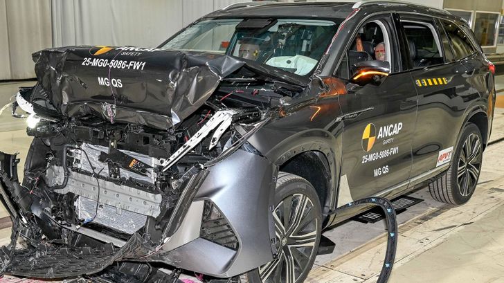 Краш-тест MG S9 PHEV